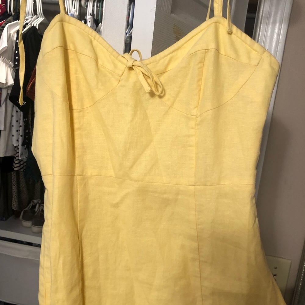Yellow dress